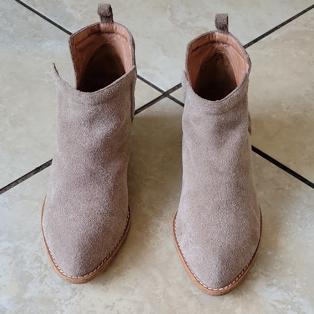 Jeffrey Campbell Women's Suede Ankle Boots - Tan